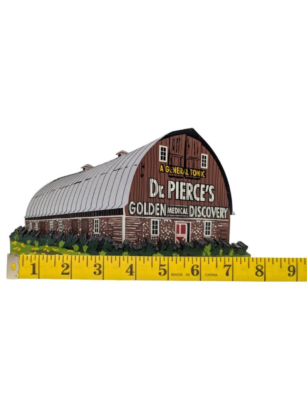 Shelias Dr Pierces Barn Michigan Wood Shelf Sitter Multicolor 1999 - Picture 5 of 7